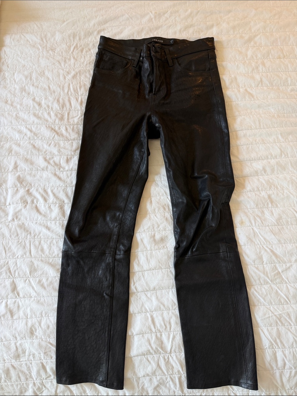 J Brand lamb leather pants